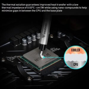 GAMDIAS XC7 EXTREME THERMAL SOLUTION 4g  – Premium Aluminum Oxide-Based Solution ; -50℃~240℃ Temp Range ; 0.03 Low Impedance ; 3-in-1 Pack Application Kit  | SILVER