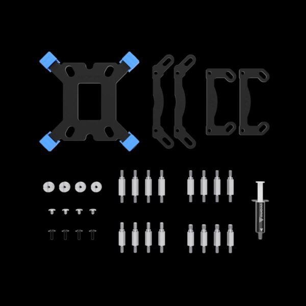 Gamdias Aura GL-120 V2 | Liquid CPU Cooler | RGB Stream Lighting | Hydraulic Bearing PWM Fan | COMPATIBLE INTEL & RYZRN | Pump up to 2700 RPM – WHITE