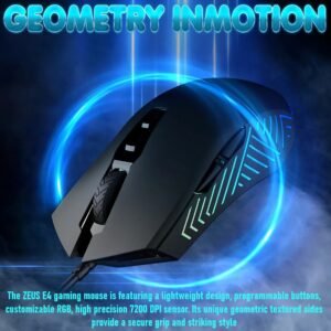 2025/12/1000375067.jpg GAMDIAS Zeus E4 RGB Wired Gaming Mouse With 7200 DPI Optical Sensor, 7 Programmable Keys, Ergonomic Design, 5 Million Clicks, And Software Customization
