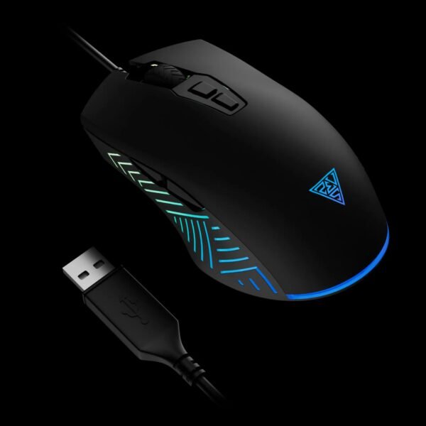 2025/12/1000375074.jpg GAMDIAS Zeus E4 RGB Wired Gaming Mouse With 7200 DPI Optical Sensor, 7 Programmable Keys, Ergonomic Design, 5 Million Clicks, And Software Customization