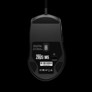 2025/12/1000375898.jpg GAMDIAS ZEUS M5 RGB Wired Gaming Mouse ; Adjustable up to 12800 DPI Advanced Gaming Optical Sensor ; Lightweight 99 gram ; 7 Smart Keys ; 10 million Clicks ; Software Support | BLACK