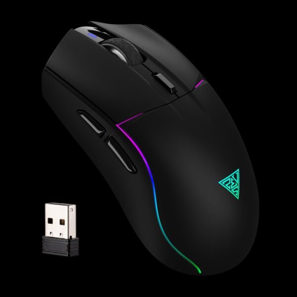 2025/12/1000379355.jpg GAMDIAS HADES M3 RGB Wireless Gaming Mouse ; low-latency 2.4GHz Wireless, Wired USB Type-C to A, and Bluetooth Connections ; Lightweight 79-gram ; 7 Keys ; Adjustable 10000 DPI Advanced Gaming Optical Sensor | BLACK