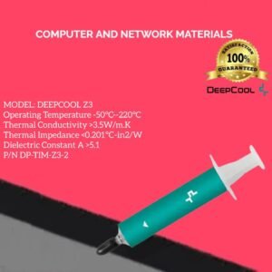 2025/12/1000379396.jpg DeepCool Z3 High Performance Thermal Paste Compound 1.5 Gram Tube for CPU GPU Cooling | DP-TIM-Z3-2