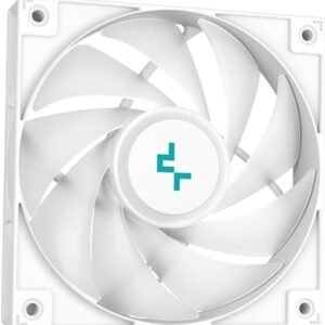 2025/12/1000379414.jpg DeepCool LS520 SE Liquid Cooler 240mm 4th Gen Dual-Chamber Pump 3100RPM 280w TDP AIO CPU Cooler with ARGB Fans – WHITE