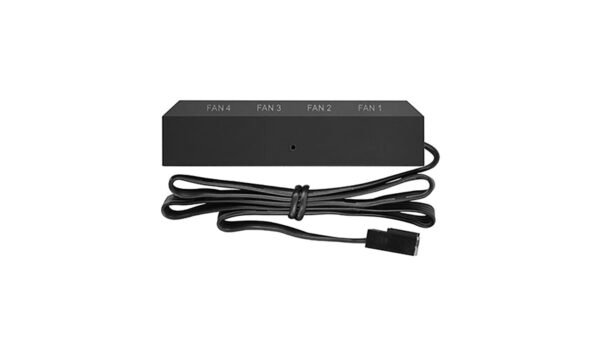 DEEPCOOL FH-04 PWM Fan Hub, Supports up to 4 Fans (3-pin or 4-pin), Occupying only One 4-pin Motherboard Header (System Fan or CPU Fan)