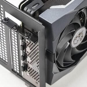 DeepCool Vertical GPU Bracket PCIe 4.0 Vertical GPU Mount Accessory , Riser Cable High Speed Flexible Extender Card Extension Port 90 Degree – Black