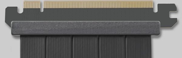 DeepCool Vertical GPU Bracket PCIe 4.0 Vertical GPU Mount Accessory , Riser Cable High Speed Flexible Extender Card Extension Port 90 Degree – Black