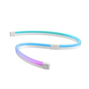 2025/12/1000380404.jpg DeepCool EA080 ARGB Light Strip Kit With 2×400mm Flexible SMD3535 LED Strips, 30×2 LEDs, Diffused Silicone Design, Sync Support, Mounting Clips, And 3M Adhesive | WHITE