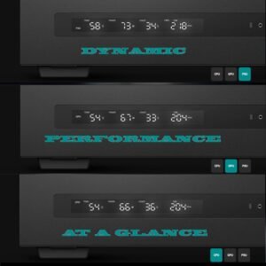 2025/12/1000381239.jpg DeepCool CH690 DIGITAL PC Case With Digital Display, Glass Panel, GPU Holder, USB-C, 450mm GPU, 420mm Radiator, ATX Support, 8 Slots, 3.5”+2.5” Drive Bays, Mesh Mod Option | BLACK