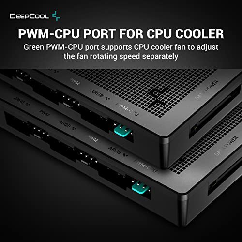 2025/12/1000381374.jpg DeepCool SC790 Fan Hub 2in1 PWM & ARGB 6-Port 5v-3pin Aura SYNC Addressable RGB and 6-Port 4pin PWM Fan Hub with Magnetic Backplane Compatible with ASUS Aura, GIGABYTE Fusion, MSI Mystic Light, and ASRock Polychrome