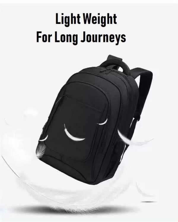 2025/12/1000381421.jpg Black Laptop Backpack, Rucksack, Lightweight – fits up to 17″ inch Laptop or Tablet – Water Resistant – Large Capacity & Organized Pockets – Carry on Flight Approved – – for Work Travel University School Hiking