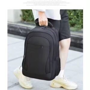 2025/12/1000381422.jpg Black Laptop Backpack, Rucksack, Lightweight – fits up to 17″ inch Laptop or Tablet – Water Resistant – Large Capacity & Organized Pockets – Carry on Flight Approved – – for Work Travel University School Hiking