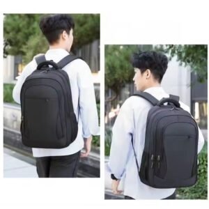 2025/12/1000381425.jpg Black Laptop Backpack, Rucksack, Lightweight – fits up to 17″ inch Laptop or Tablet – Water Resistant – Large Capacity & Organized Pockets – Carry on Flight Approved – – for Work Travel University School Hiking