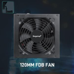 Segotep 750W Power Supply, 80 Plus Gold Full Modular PCIe 5.0 & ATX 3.1 Gaming PSU for NVIDIA RTX 20/30/40 Series & AMD GPU, 120mm Silent FDB Fan