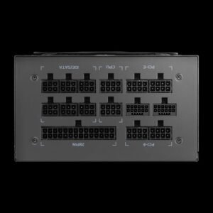 Segotep GM1000W 80+ Gold PSU | Fully Modular | PCIe 5.1 Ready | ATX 3.1 Compliant | Smart Cooling | High Efficiency | Wide Voltage Support | Black