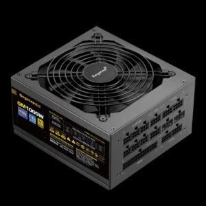 Segotep GM1000W 80+ Gold PSU | Fully Modular | PCIe 5.1 Ready | ATX 3.1 Compliant | Smart Cooling | High Efficiency | Wide Voltage Support | Black