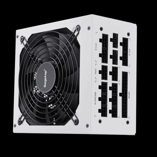 2025/12/1000381571.jpg Segotep GM1000W 80+ Gold PSU | Fully Modular | PCIe 5.1 Ready | ATX 3.1 Compliant | Smart Cooling | High Efficiency | Wide Voltage Support | White