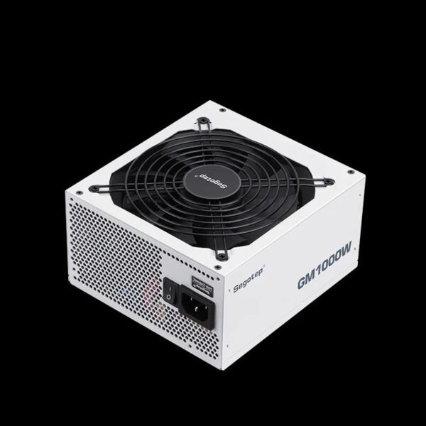 2025/12/1000381573.jpg Segotep GM1000W 80+ Gold PSU | Fully Modular | PCIe 5.1 Ready | ATX 3.1 Compliant | Smart Cooling | High Efficiency | Wide Voltage Support | White