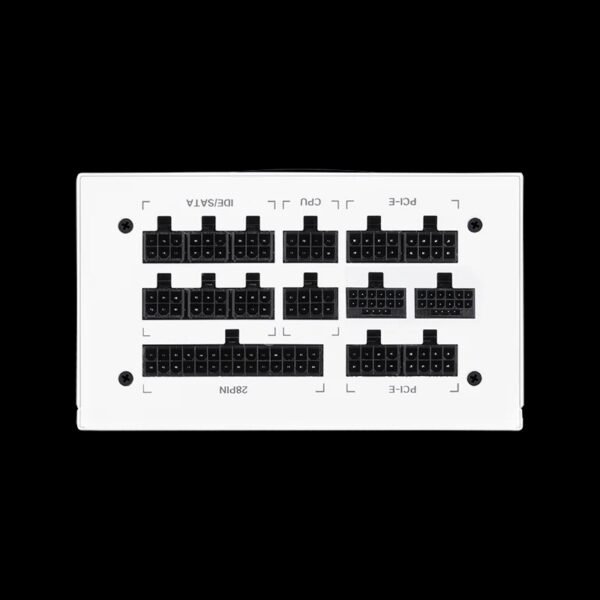 2025/12/1000381575.jpg Segotep GM1000W 80+ Gold PSU | Fully Modular | PCIe 5.1 Ready | ATX 3.1 Compliant | Smart Cooling | High Efficiency | Wide Voltage Support | White