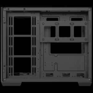 2025/12/1000381611.jpg Segotep Lumi 3T M-ATX PC Case | Tempered Glass Side | USB Type-C | Supports 360mm Radiator | High Airflow Gaming Case | Compact & Sleek Design | BLACK