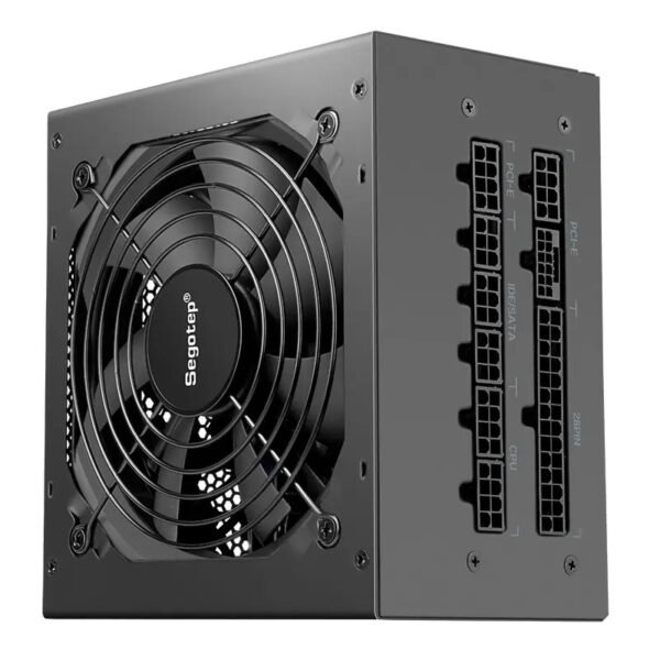 2025/12/1000381831.jpg Segotep PM850W | 850W Fully Modular Power Supply | 80+ Platinum | ATX 3.1 | PCIe 5.1 Ready | AI Temp Control | Clean Aesthetic, Peak Efficiency | Black