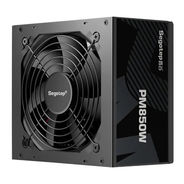 2025/12/1000381832.jpg Segotep PM850W | 850W Fully Modular Power Supply | 80+ Platinum | ATX 3.1 | PCIe 5.1 Ready | AI Temp Control | Clean Aesthetic, Peak Efficiency | Black