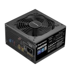 2025/12/1000381834.jpg Segotep PM850W | 850W Fully Modular Power Supply | 80+ Platinum | ATX 3.1 | PCIe 5.1 Ready | AI Temp Control | Clean Aesthetic, Peak Efficiency | Black