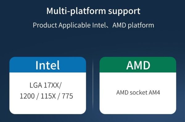 2025/12/1000381861.jpg Segotep T2 Dual Heat Pipes CPU Cooler Processor 3 Pin Ventilator PC Quiet Intel LGA 1700 1200 115X AMD AM4 CPU Air Cooling – Fluid Bearing – Honeycomb Turbine