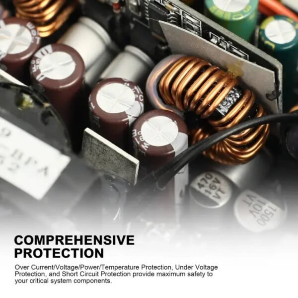 2025/12/1000381907.jpg Segotep GN650 650W 80+ Gold Certified Non-Modular ATX Power Supply with 120mm Silent Fan, Single 12V Rail, PFC Protection, RoHS Compliance, Global Voltage Adaptation