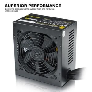 2025/12/1000381908.jpg Segotep GN650 650W 80+ Gold Certified Non-Modular ATX Power Supply with 120mm Silent Fan, Single 12V Rail, PFC Protection, RoHS Compliance, Global Voltage Adaptation
