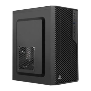 Segotep BX Mini 3 Compact MATX/ITX Case with Modern Business Design, Optimized Ventilation, Front I/O Access, 143mm CPU Cooler Support and Up to 250mm GPU Compatibility
