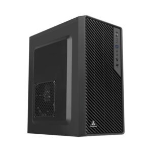 Segotep BX Mini 3 Compact MATX/ITX Case with Modern Business Design, Optimized Ventilation, Front I/O Access, 143mm CPU Cooler Support and Up to 250mm GPU Compatibility