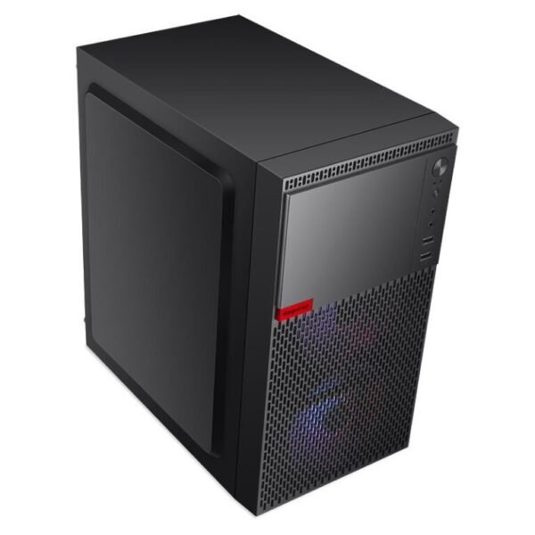 2025/12/1000382285.jpg Segotep Knight W3 M-ATX PC Case in Black with Dual Front & Single Rear 12cm Fan Support, 155mm CPU Radiator Height, 280mm GPU Length, ITX/M-ATX Compatibility, and Sleek Business Design