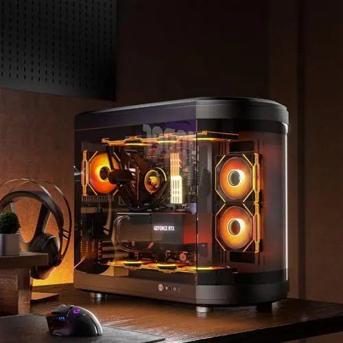 ASIAHORSE 16AWG PCIe 5.0 GPU Extension Cable Black – 4-in-1 Kit, 300mm Length, Alloy Copper Terminals, PET Sleeved for RTX 3090Ti, 40 & 50 Series