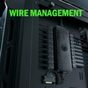 2025/12/1000384869.jpg ASIAHORSE Zezzio 9-Port ARGB & PWM Fan Hub – Supports 9x 5V 3-Pin ARGB Fans & 9x PWM Fans, Aura Sync Compatible, Clean Cable Management, Black