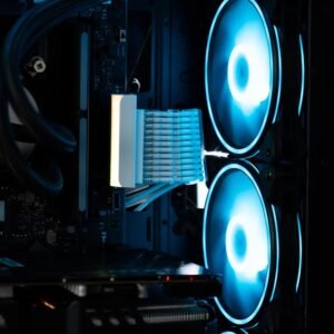 2025/12/1000384990.jpg AsiaHorse 24 Pin 90° ATX Adapter with ARGB Lighting | Easy Cable Management, 5V 3-Pin Sync, 6 Addressable LEDs, Universal ATX Compatibility – White