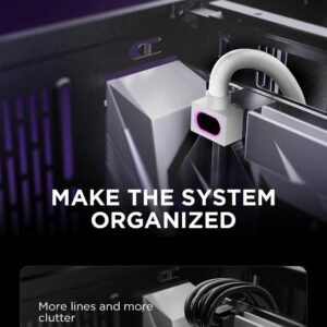 2025/12/1000387553.jpg ASIAHORSE Hydrus 8-Pin ARGB CPU Extension Cable – 30cm White, 18AWG Wire, RGB Lighting, 12V, 25A Current, 300W Power Rating, Premium PVC Build for Clean Aesthetics