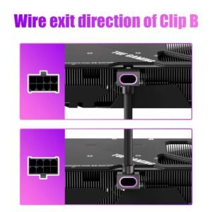 2025/12/1000388895.jpg ASIAHORSE Hydrus 8-Pin ARGB GPU B Extension Cable – 30cm, Black, 18AWG Wire, 12V RGB Lighting, 25A Current, 300W Power, Premium PVC Sleeving for High-Performance GPUs