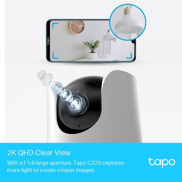 2025/12/1000390846.jpg TPLINK TAPO C225 PAN/TILT AL HOME SECURITY WIFI CAMERA