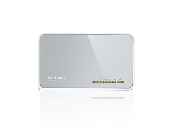 2025/12/1000391568.jpg TPLINK 8-Port 10/100Mbps Desktop Switch TL-SF1008D with UK PLUG