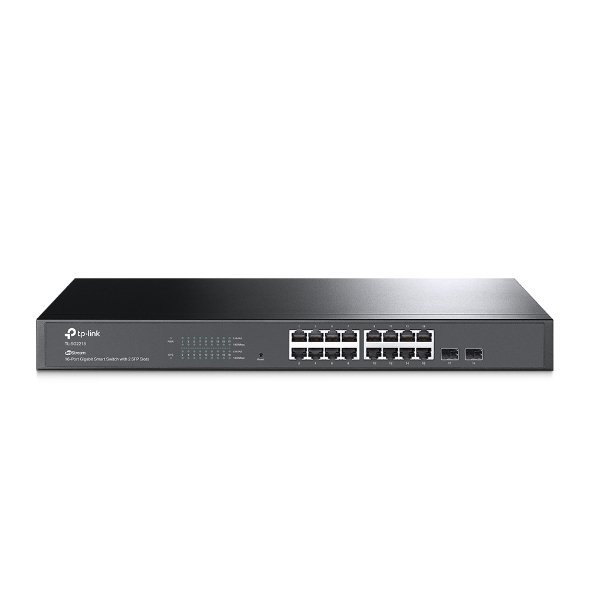 TP LINK JETSTREAM 16-PORT MANAGED GIGABIT SMART SWITCH WITH 2 SFP SLOTS