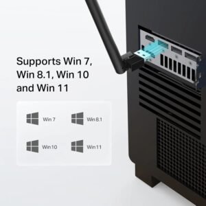 2025/12/1000392569.jpg TP-Link UB500 Plus USB Bluetooth Adapter | Bluetooth 5.3 | Plug & Play | Adjustable Antenna | Windows 11/10/8.1/7 | PC, Laptop, Controller Support