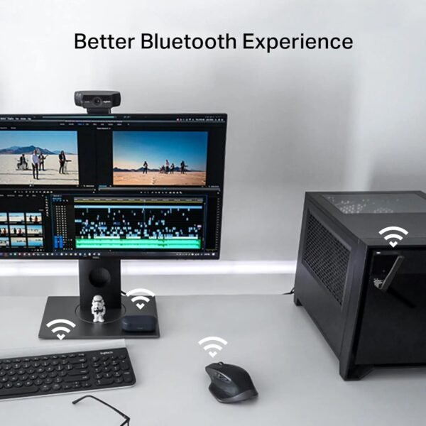 2025/12/1000392571.jpg TP-Link UB500 Plus USB Bluetooth Adapter | Bluetooth 5.3 | Plug & Play | Adjustable Antenna | Windows 11/10/8.1/7 | PC, Laptop, Controller Support