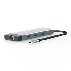 2025/12/1000392610.jpg TP-Link UH9120C 9-in-1 USB-C Hub – 4K@60Hz HDMI, Gigabit Ethernet, 100W PD Fast Charging, SD/microSD UHS-I, 5Gbps USB 3.0, Compact Aluminum Alloy Design