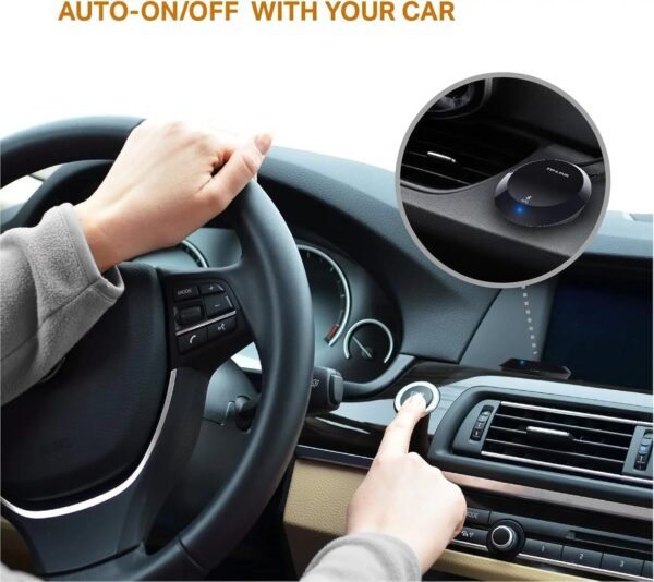 2025/12/1000392669.jpg TP-Link HA100 NFC-Enabled Bluetooth Music Receiver – Wireless Streaming, 20m Range, Bluetooth 4.1, USB Powered, 3.5mm & RCA Output, for Home Stereo Systems