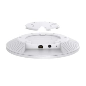 TP-Link EAP773 BE9300 Tri-Band WiFi 7 Ceiling Access Point – 9213 Mbps, 10G PoE++ Port, Multi-Link Operation, 4096-QAM, AI Roaming, Omada SDN, WPA3 Security