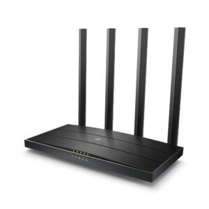 2025/12/1000392702.jpg TP-Link Archer AC1200 Archer C6 US Wi-Fi Speed Up to 867 Mbps/5 GHz , 5 Gigabit Ports, 4 External Antennas, Dual Band, WiFi Coverage with Access Point Mode, Black