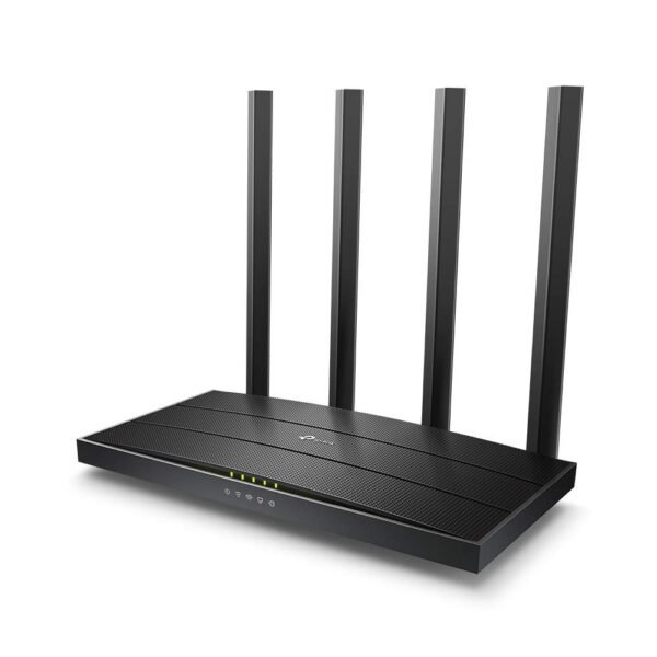 2025/12/1000392702.jpg TP-Link Archer AC1200 Archer C6 US Wi-Fi Speed Up to 867 Mbps/5 GHz , 5 Gigabit Ports, 4 External Antennas, Dual Band, WiFi Coverage with Access Point Mode, Black