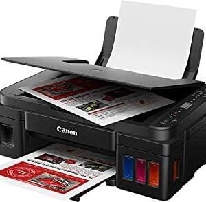 Canon Pixma G3410 3in1 INK WIFI Printer – Print, Copy, Scan, Cloud Link –  Up to 48001 x 1200 dpi Resolution – Black and Colour Printing – Refillable Ink Tank | BLACK