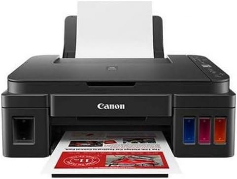 Canon Pixma G3410 3in1 INK WIFI Printer – Print, Copy, Scan, Cloud Link –  Up to 48001 x 1200 dpi Resolution – Black and Colour Printing – Refillable Ink Tank | BLACK